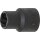 BGS technic Spezial-Steckschlüssel-Einsatz / Schraubenausdreher| Antrieb Innenvierkant 12,5 mm (1/2") | SW 12 mm