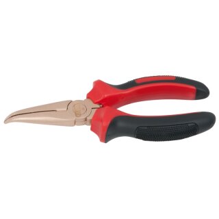 KS-TOOLS BERYLLIUMplus Telefonzange gewinkelt 180 mm