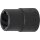 BGS technic Spezial-Steckschlüssel-Einsatz / Schraubenausdreher | Antrieb Innenvierkant 12,5 mm (1/2") | SW 14 mm