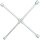 KS-TOOLS Radkreuzschlüssel für LKW, 24x27x30x32mm