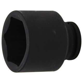 BGS technic Kraft-Steckschlüssel-Einsatz Sechskant, tief | Antrieb Innenvierkant 20 mm (3/4") | SW 60 mm