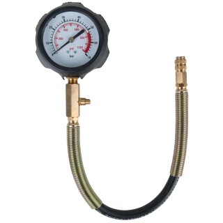 KS-TOOLS Manometer mit Schlauch, für 150.1680