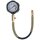 KS-TOOLS Manometer mit Schlauch, für 150.1680
