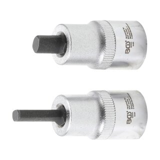 BGS technic Spreiz-Einsatz-Satz für Federbeinklemmung | Antrieb Innenvierkant 12,5 mm (1/2") | 5 x 7 mm + 5,5 x 8,2 mm | 2-tlg.