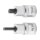 BGS technic Spreiz-Einsatz-Satz für Federbeinklemmung | Antrieb Innenvierkant 12,5 mm (1/2") | 5 x 7 mm + 5,5 x 8,2 mm | 2-tlg.