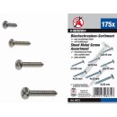 Kraftmann Blechschrauben-Sortiment | 175-tlg.