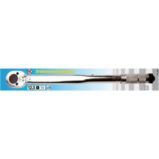 Kraftmann Drehmomentschlüssel | Abtrieb Außenvierkant 12,5 mm (1/2") | 28 - 210 Nm