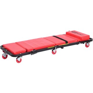 KS-TOOLS Fahrbare Liege und Klappsitz, 1200x430mm
