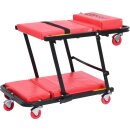 KS-TOOLS Fahrbare Liege und Klappsitz, 1200x430mm