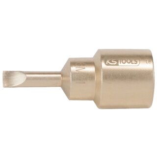 KS-TOOLS BRONZEplus Bit-Stecknuss 1/2" Schlitz 10 mm