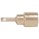 KS-TOOLS BRONZEplus Bit-Stecknuss 1/2" Schlitz 10 mm