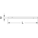 KS-TOOLS BRONZEplus Drehstift Ø 24, 63mm für 6-kant-Steckschlüssel