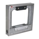 KS-TOOLS Wasserwaage, mit Rahmen, 200 mm