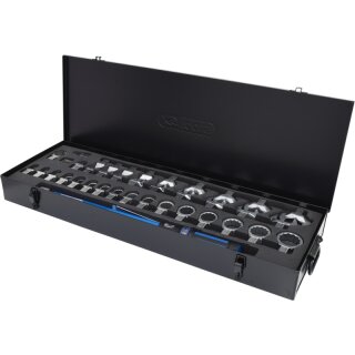 KS-TOOLS 14x18mm ERGOTORQUE®precision Einsteck-Drehmomentschlüssel-Satz 60-320Nm, 39-tlg.