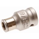 BGS technic Bit-Adapter mit Haltekugel | Innenvierkant 10...