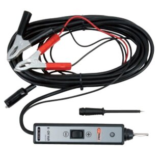 KS-TOOLS Funktionsprüflampe 6-24V DC mit 25 Meter Kabel