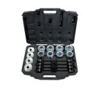 KS-TOOLS Druck- und Zughülsen-Satz, 36-tlg.