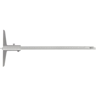 KS-TOOLS Tiefenmessschieber mit Messstift, 0-500mm