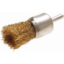 BGS technic Pinsel-Drahtbürste | vermessingt | Ø 25 mm