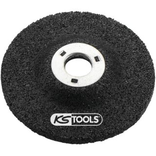 KS-TOOLS Schruppschleifscheibe, gewölbt, Ø 59mm, 25-Pack