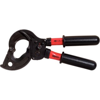 KS-TOOLS Ratschenkabelschere mit Schutzisolierung, 400mm