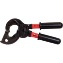 KS-TOOLS Ratschenkabelschere mit Schutzisolierung, 400mm