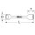 KS-TOOLS 1" Sechskant-Torsions-Kraftstecknuss, XL, 27mm, 350Nm