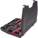 KS-TOOLS Sicherungszangen-Satz mit Ratschenfunktion, 14-tlg.