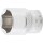 BGS technic Steckschlüssel-Einsatz Sechskant | Antrieb Innenvierkant 10 mm (3/8") | SW 16 mm