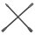 KS-TOOLS Rad-Kreuzschlüssel mit Gleitgelenk für NKW, 3/4"x24x27x32mm
