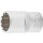 BGS technic Steckschlüssel-Einsatz Zwölfkant | Antrieb Innenvierkant 12,5 mm (1/2") | SW 16 mm
