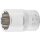 BGS technic Steckschlüssel-Einsatz Zwölfkant | Antrieb Innenvierkant 12,5 mm (1/2") | SW 18 mm