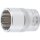 BGS technic Steckschlüssel-Einsatz Zwölfkant | Antrieb Innenvierkant 12,5 mm (1/2") | SW 20 mm