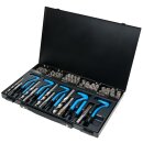 KS-TOOLS Nirostahl Gewinde-Reparatur-Satz M6-M14, 113-tlg.