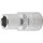 BGS technic Steckschlüssel-Einsatz Sechskant | Antrieb Innenvierkant 6,3 mm (1/4") | SW 1/4"