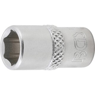 BGS technic Steckschlüssel-Einsatz Sechskant | Antrieb Innenvierkant 6,3 mm (1/4") | SW 11/32"