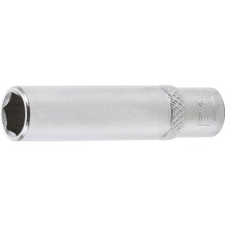 BGS technic Steckschlüssel-Einsatz Sechskant, tief | Antrieb Innenvierkant 6,3 mm (1/4") | SW 5/16"