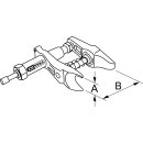 KS-TOOLS Hydraulischer Kugelgelenk-Ausdrücker, 45mm