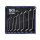BGS technic Doppel-Ringschlüssel-Satz | gekröpft | SW 6 x 7 - 20 x 22 mm | 8-tlg.