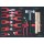 KS-TOOLS SCS Zangen- und Hammer-Satz, 13-tlg. in 1/1 Systemeinlage