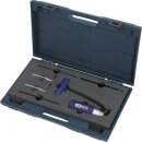 KS-TOOLS Ziehmesser-Satz mit Schnellwechselsystem, 10-tlg.