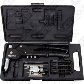 KS-TOOLS Universal-Handnietzangen-Satz, 10-tlg.