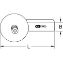 KS-TOOLS Schneidradschaft für Abstechgerät,...
