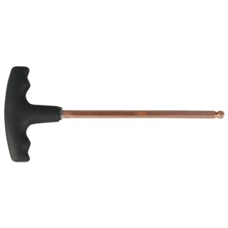KS-TOOLS BERYLLIUMplus Innensechskant-Winkelstiftschlüssel, 12 mm ,mit Kugelkopf
