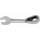 BGS technic Ratschenring-Maulschlüssel | kurz | umschaltbar | SW 17 mm