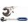 BGS technic Ratschen-Ringschlüssel, offen | SW 12 mm