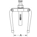 KS-TOOLS Gegenstütze für Innen-Auszieher, 55-205mm