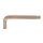 KS-TOOLS BERYLLIUMplus Innensechskant-Winkelstiftschlüssel, 12 mm, mit Kugelkopf