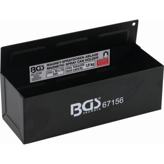 BGS technic Magnet-Spraydosen-Ablage | 210 mm