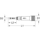 KS-TOOLS 1/4" ESD Drehmomentschraubendreher Mikrometerskala, 100-500cNm